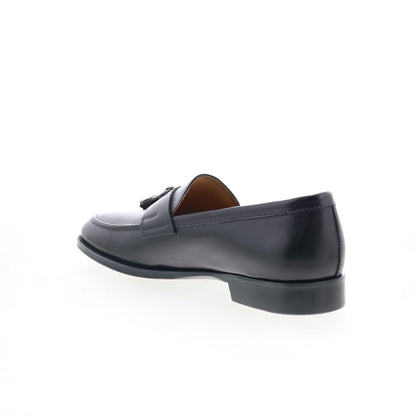 Zelli Italia Como Calfskin Mens Black Loafers & Slip Ons Casual Shoes