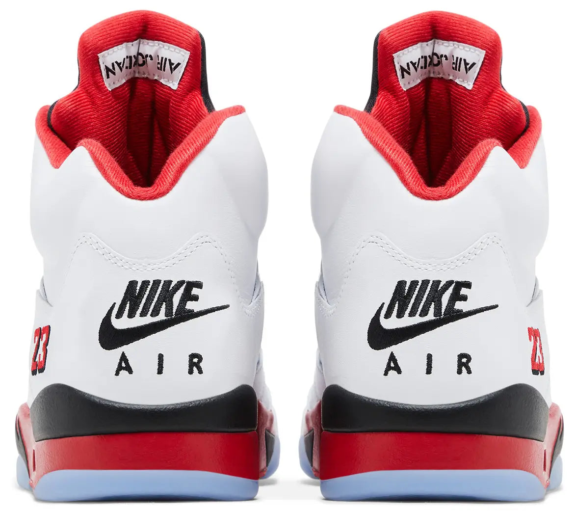 Nike Mens Air Jordan 5 Retro 'Fire Red' 2025