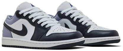 Nike Mens Air Jordan 1 Low 'White Indigo Haze'