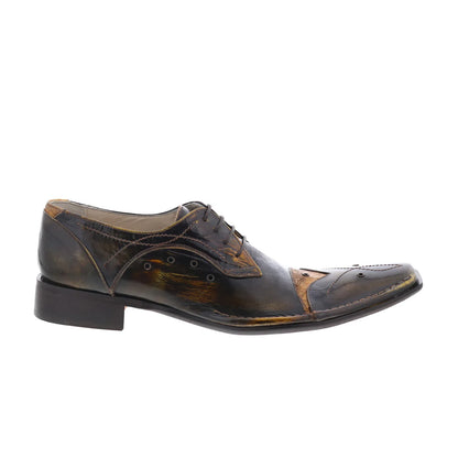 Ghost Marmo 1704 Mens Brown Leather Lace Up Oxfords & Lace Ups Casual Shoes