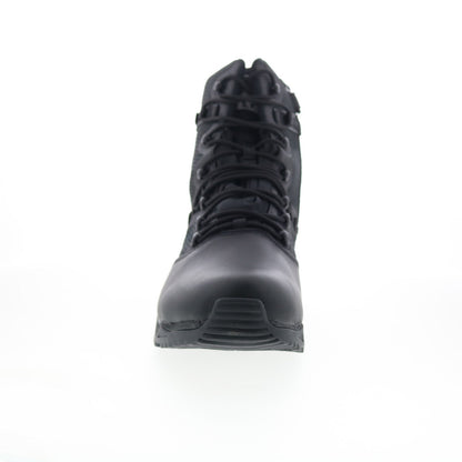 Original Swat Alpha Fury 8' Polishable Toe Side-Zip WP Mens Black Boots