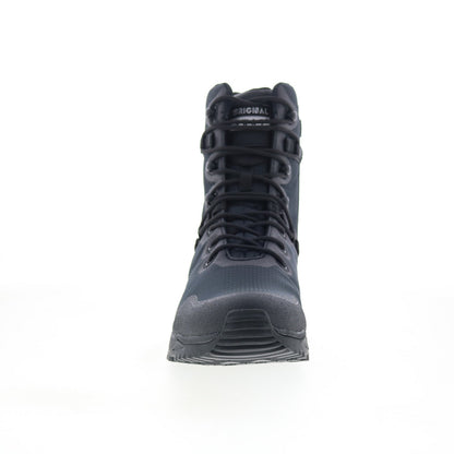 Original Swat Alpha Fury 8" Side-Zip EN 177501 Mens Black Mesh Tactical Boots