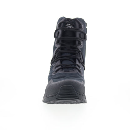 Original Swat Alpha Fury 8" Side-Zip Safety Mens Black Wide Tactical Boots