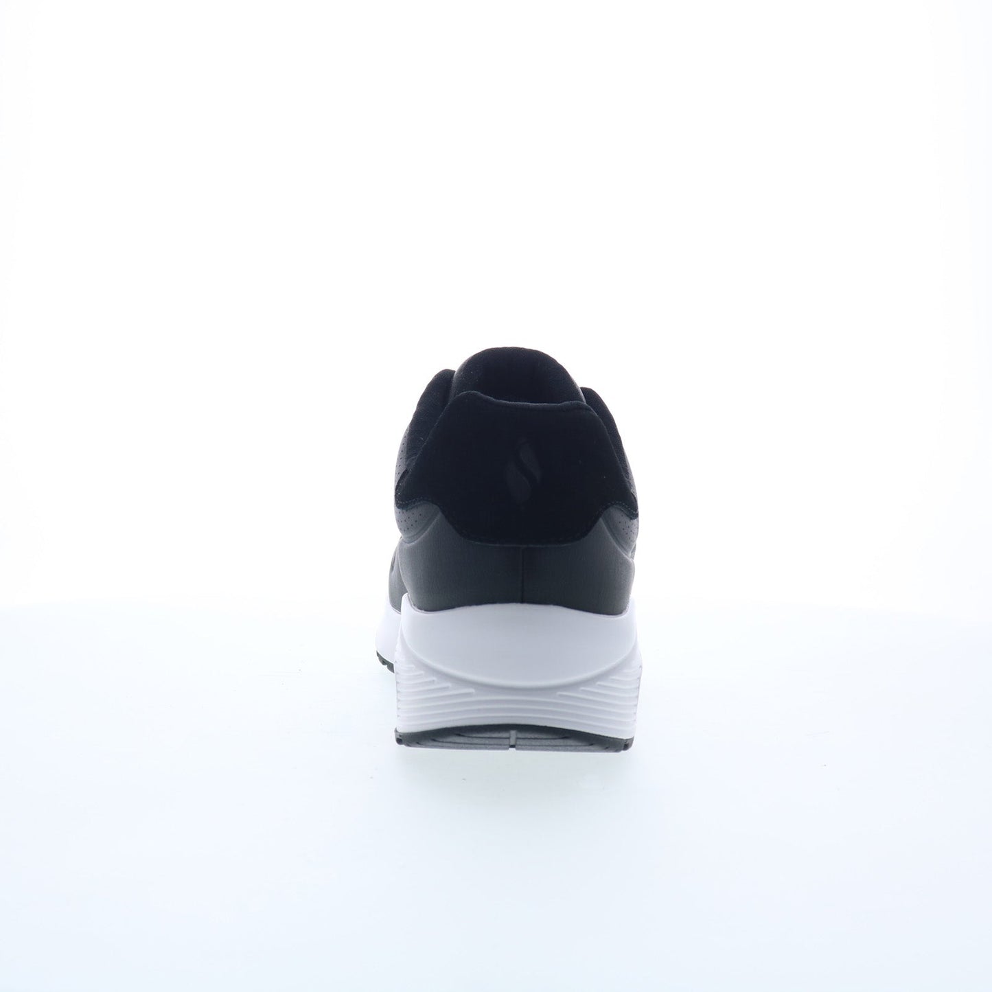 Skechers Uno - Tailored Air 183007-BKW Mens Black Lifestyle Sneakers Shoes