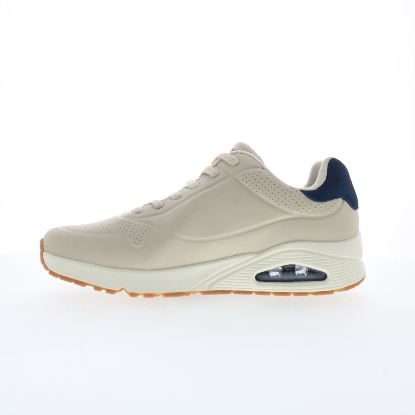 Skechers Uno - Tailored Air 183007-NTBL Mens Beige Lifestyle Sneakers Shoes