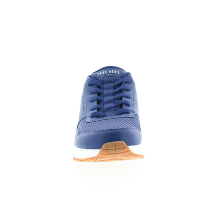 Skechers Uno - Banksia 183022W-NVY Mens Blue Wide Lifestyle Sneakers Shoes