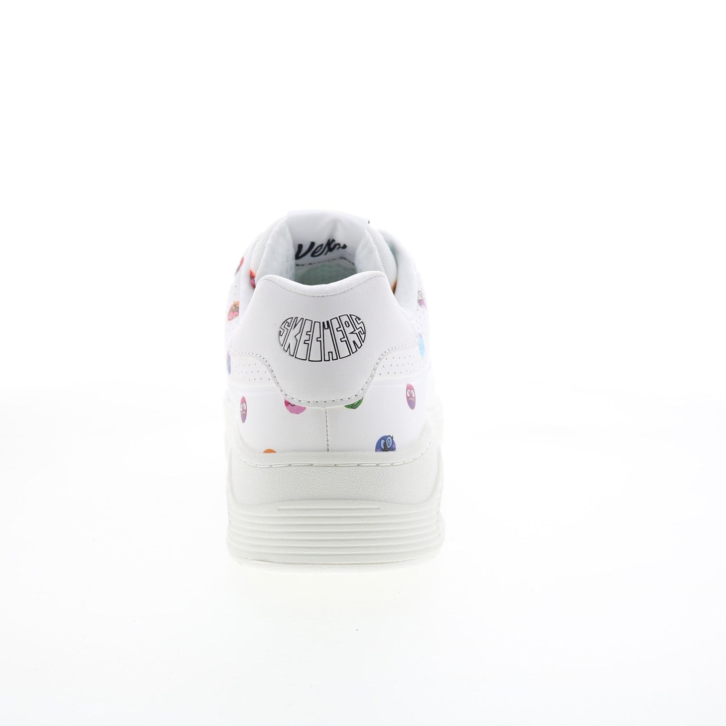 Skechers Uno Court Vexx Multi Moji Mens White Lifestyle Sneakers Shoes
