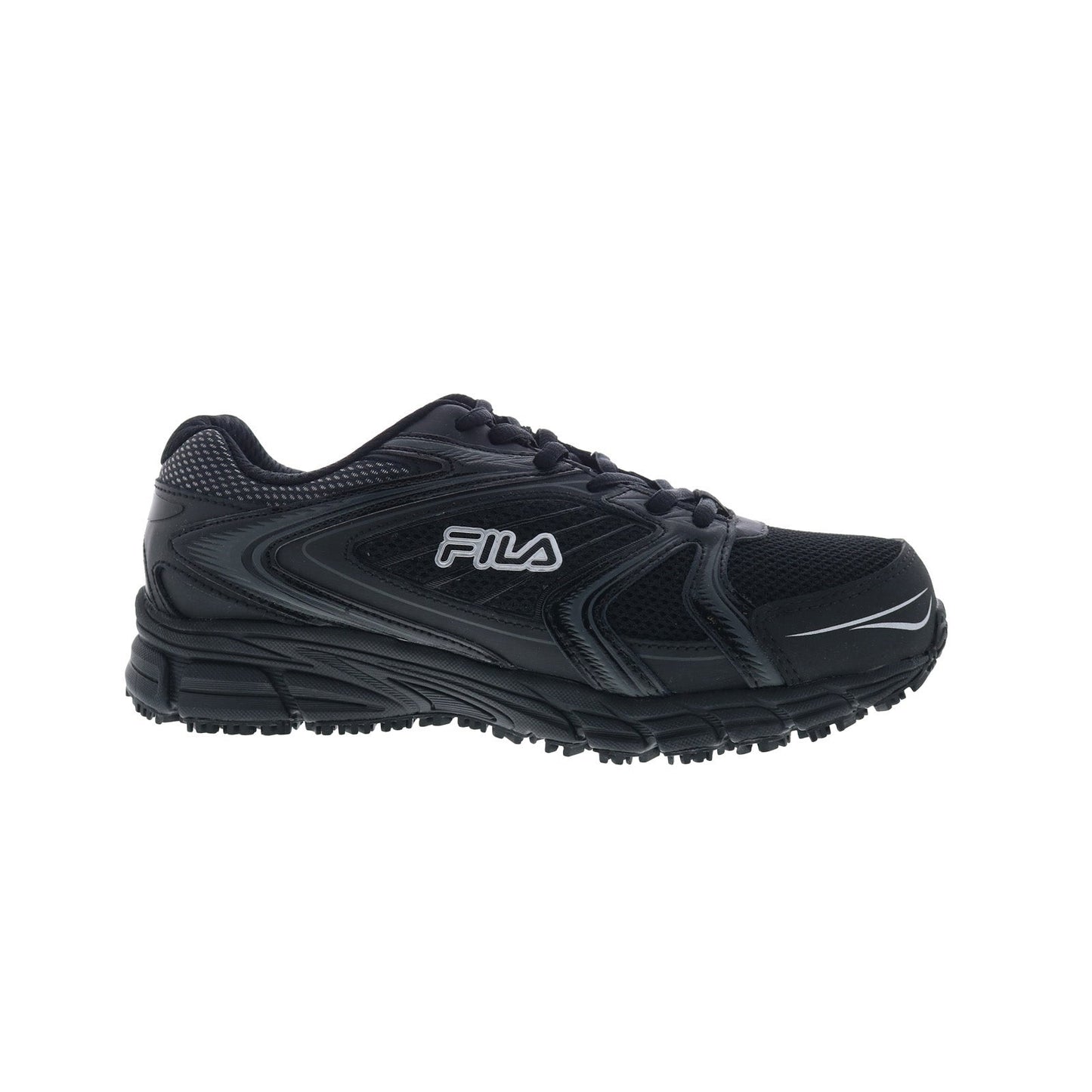 Fila Memory Reckoning 7 Slip Resistant Steel Toe Mens Black Work & Safety Shoes