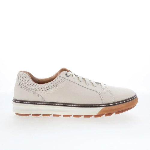 Johnston & Murphy 20-6648 Mens White Leather Lifestyle Sneakers Shoes