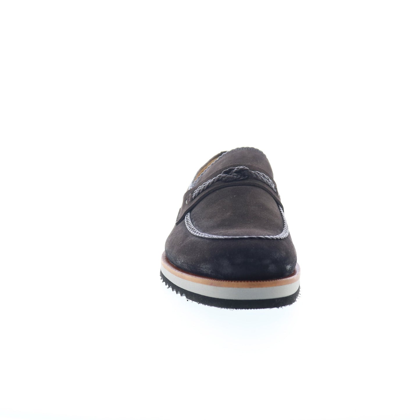 Mezlan Puerto Prego 20837 Mens Brown Suede Loafers & Slip Ons Casual Shoes