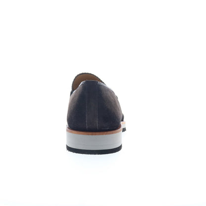Mezlan Puerto Prego 20837 Mens Brown Suede Loafers & Slip Ons Casual Shoes