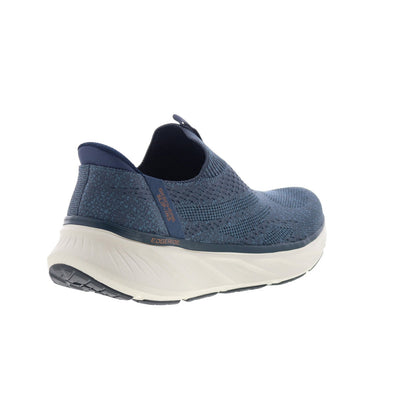 Skechers Relaxed Fit Edgeride Commissioner Mens Blue Sneakers Shoes