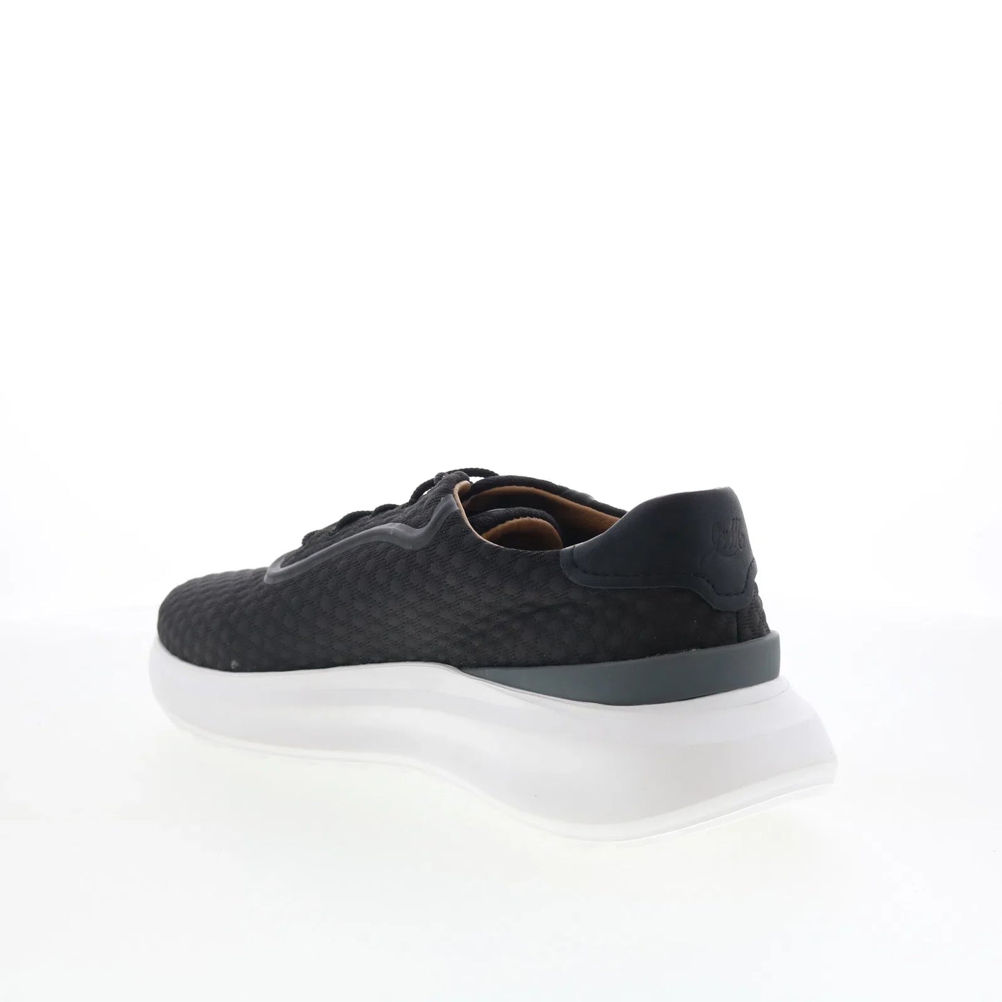Johnston & Murphy 24-6267 Mens Black Canvas Lifestyle Sneakers Shoes