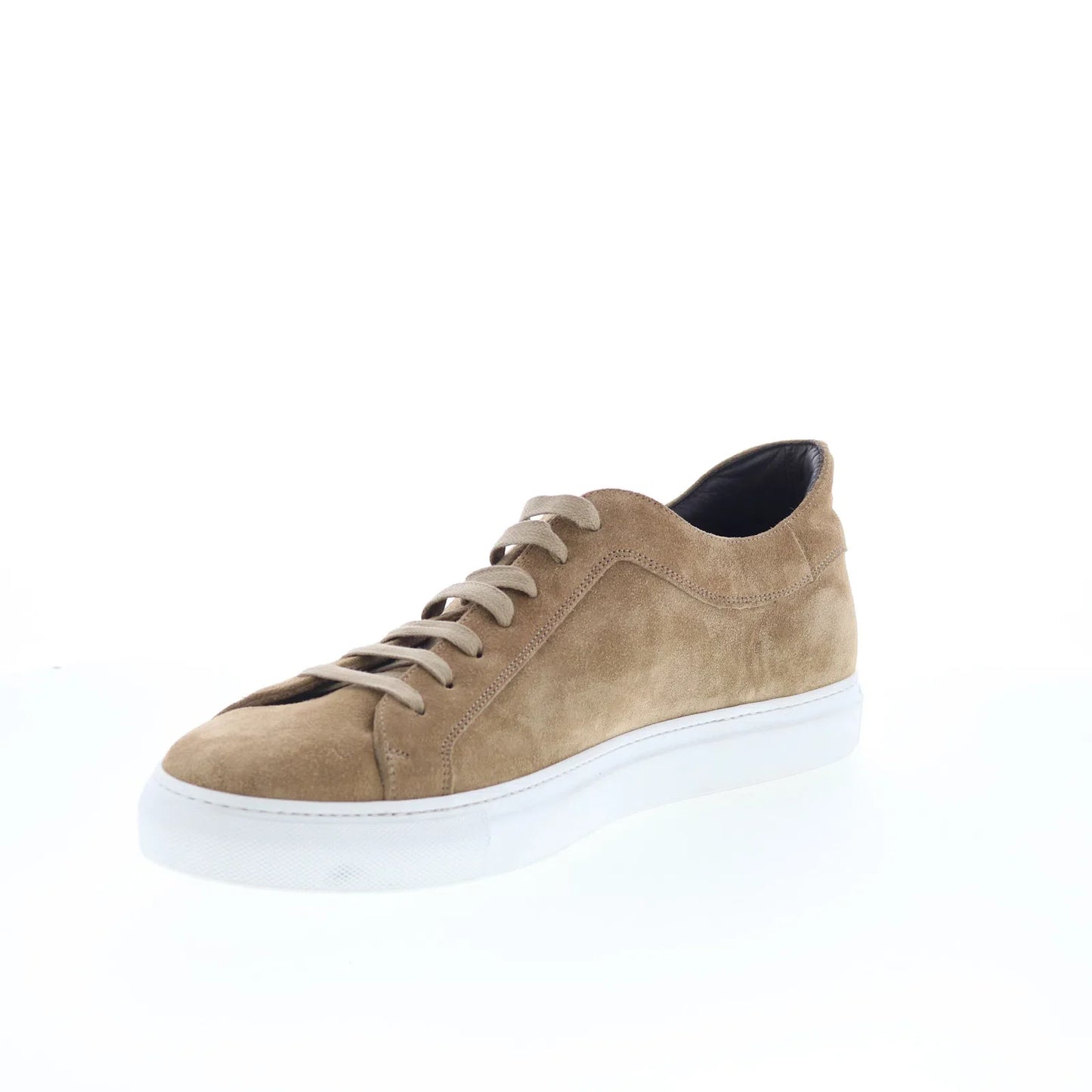Johnston & Murphy 24-7242 Mens Brown Suede Lace Up Lifestyle Sneakers Shoes