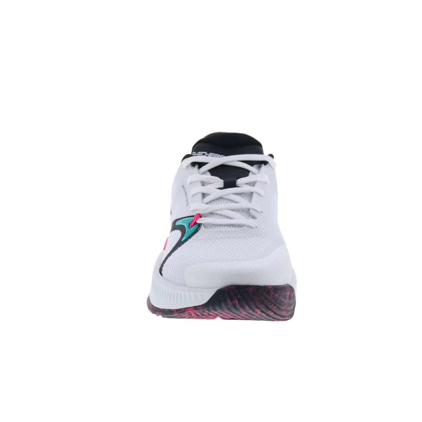 Skechers State Champ 246117-WMLT Mens White Mesh Athletic Pickleball Shoes