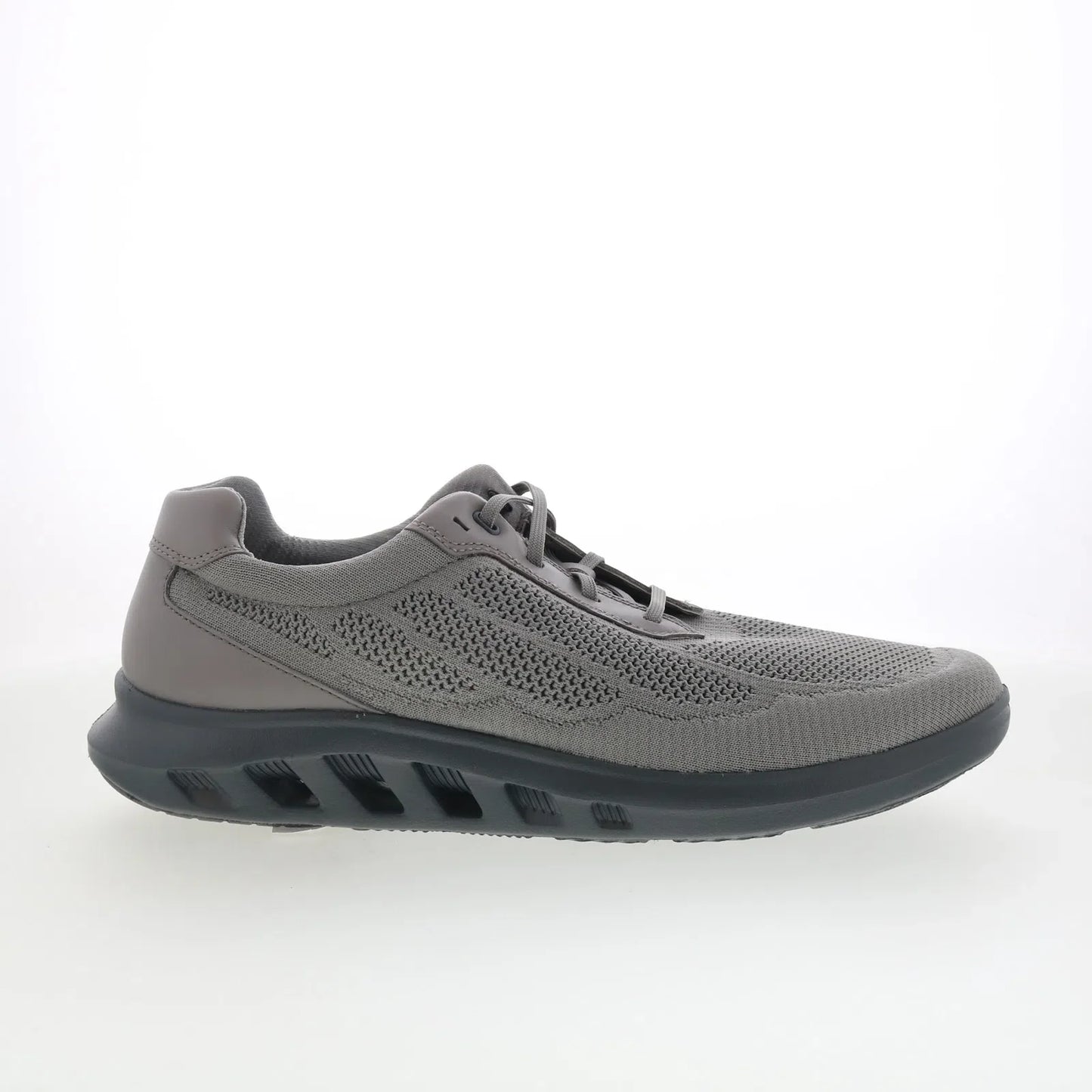 Johnston & Murphy 25-0679 Mens Gray Canvas Lace Up Lifestyle Sneakers Shoes