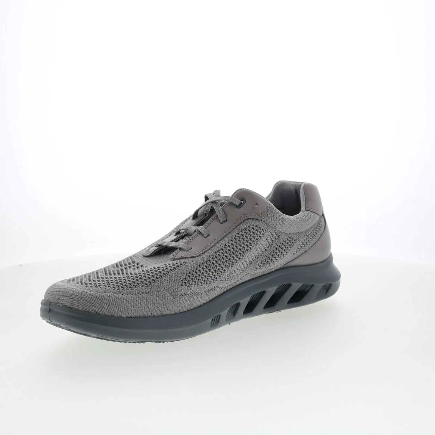 Johnston & Murphy 25-0679 Mens Gray Canvas Lace Up Lifestyle Sneakers Shoes