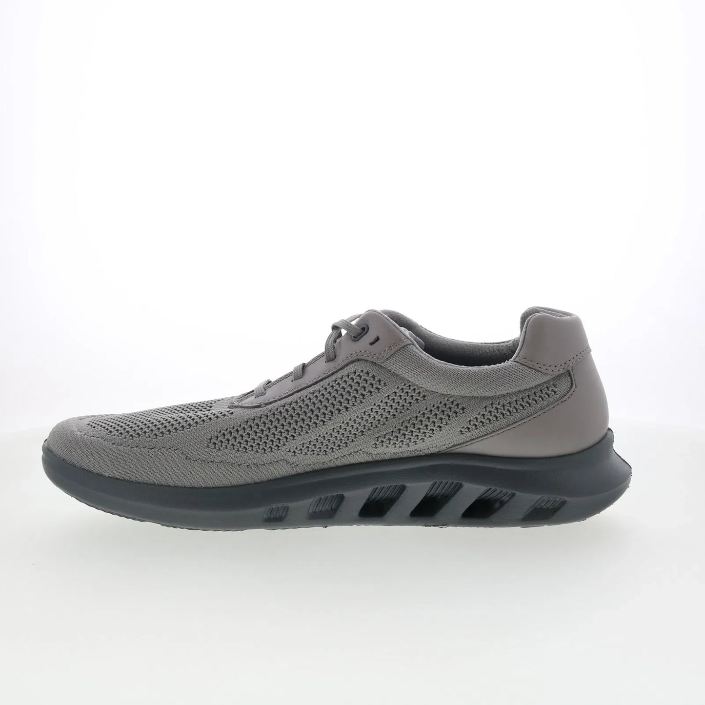 Johnston & Murphy 25-0679 Mens Gray Canvas Lace Up Lifestyle Sneakers Shoes