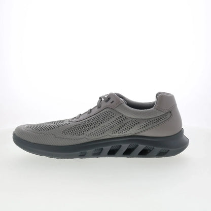 Johnston & Murphy 25-0679 Mens Gray Canvas Lace Up Lifestyle Sneakers Shoes