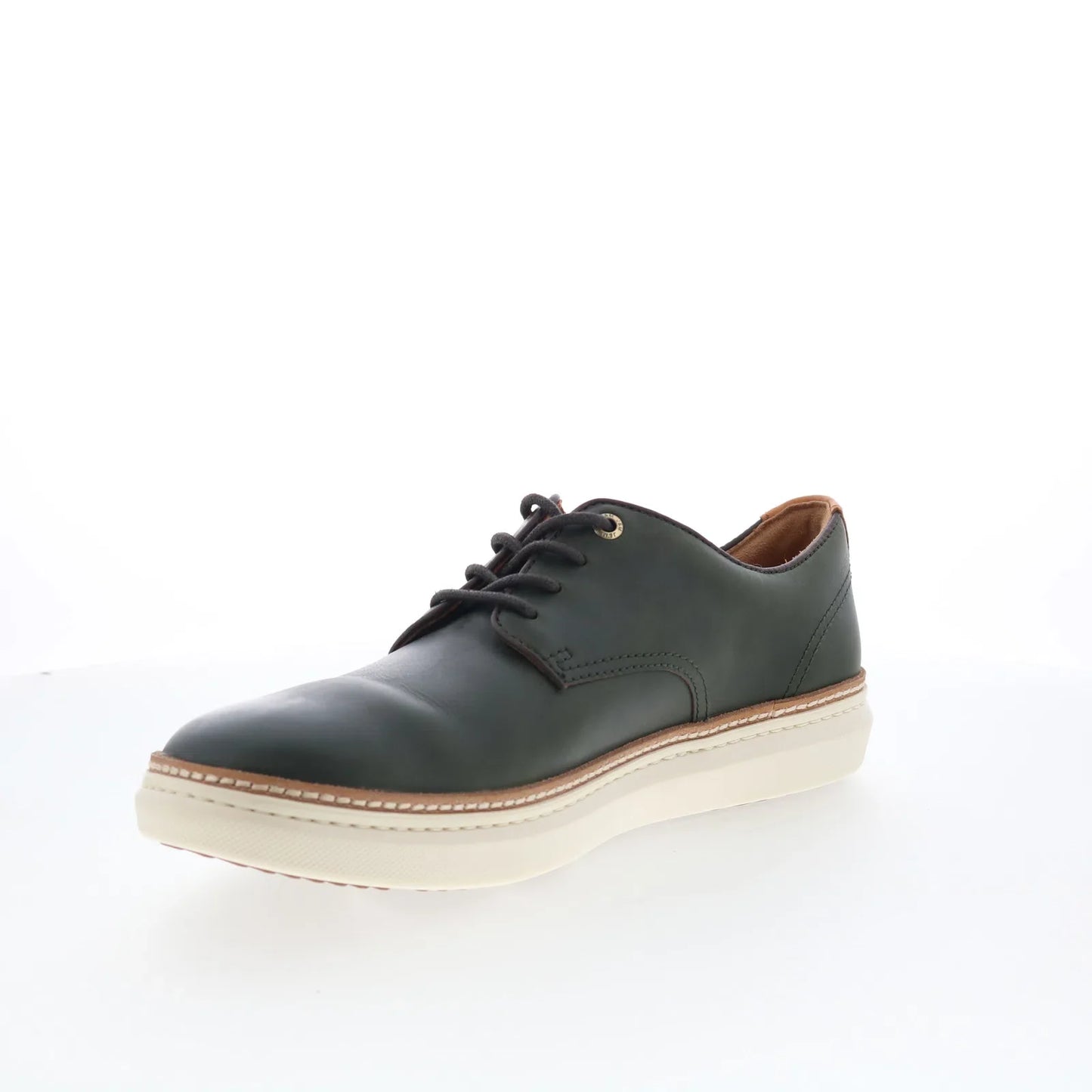 Johnston & Murphy 25-2908 Mens Green Leather Lifestyle Sneakers Shoes