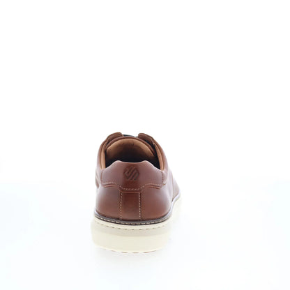 Johnston & Murphy 25-2982 Mens Brown Leather Lifestyle Sneakers Shoes