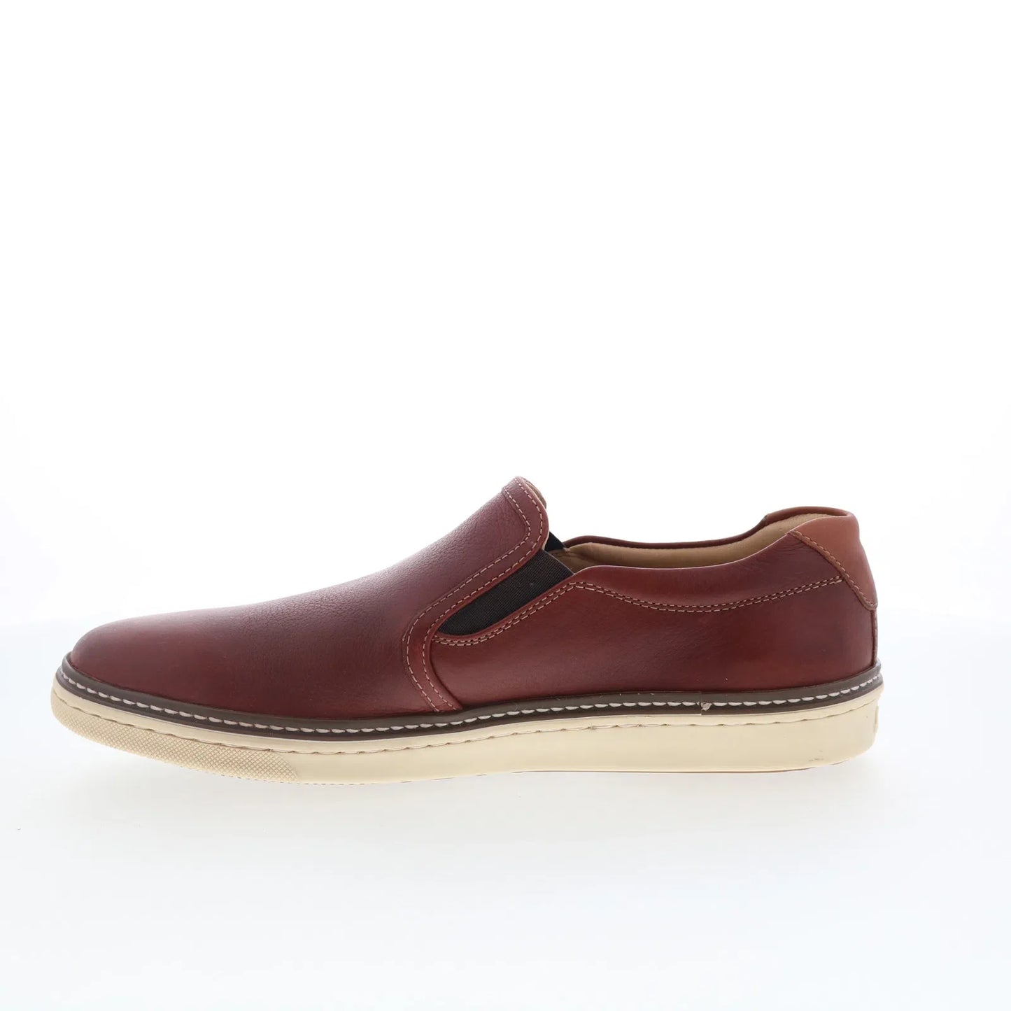 Johnston & Murphy 25-3616 Mens Brown Leather Lifestyle Sneakers Shoes