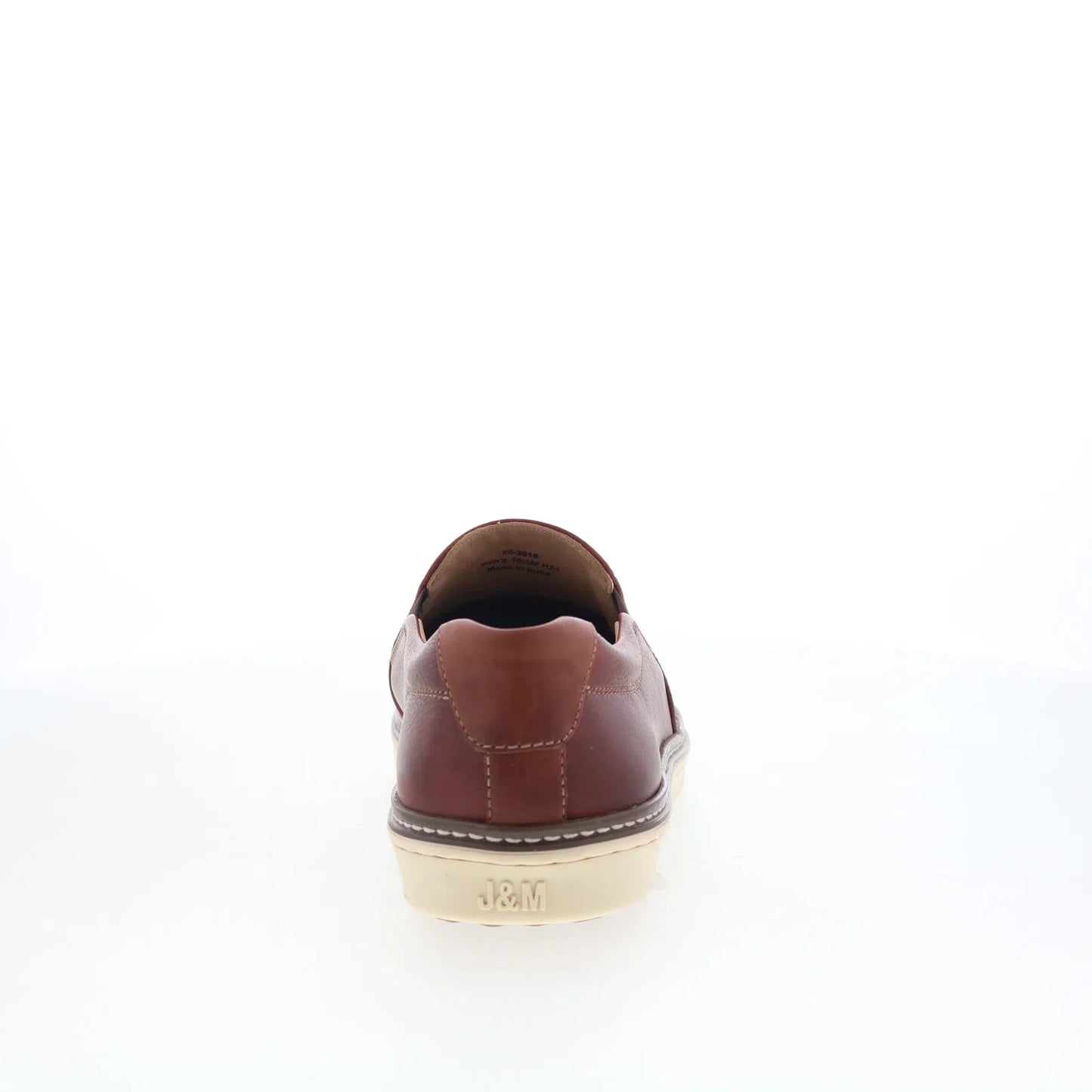 Johnston & Murphy 25-3616 Mens Brown Leather Lifestyle Sneakers Shoes