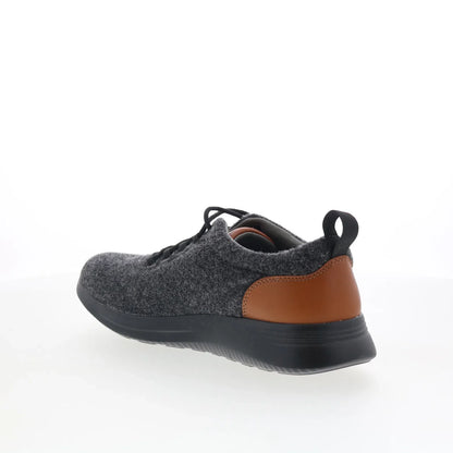Johnston & Murphy 25-8939 Mens Black Canvas Lace Up Lifestyle Sneakers Shoes