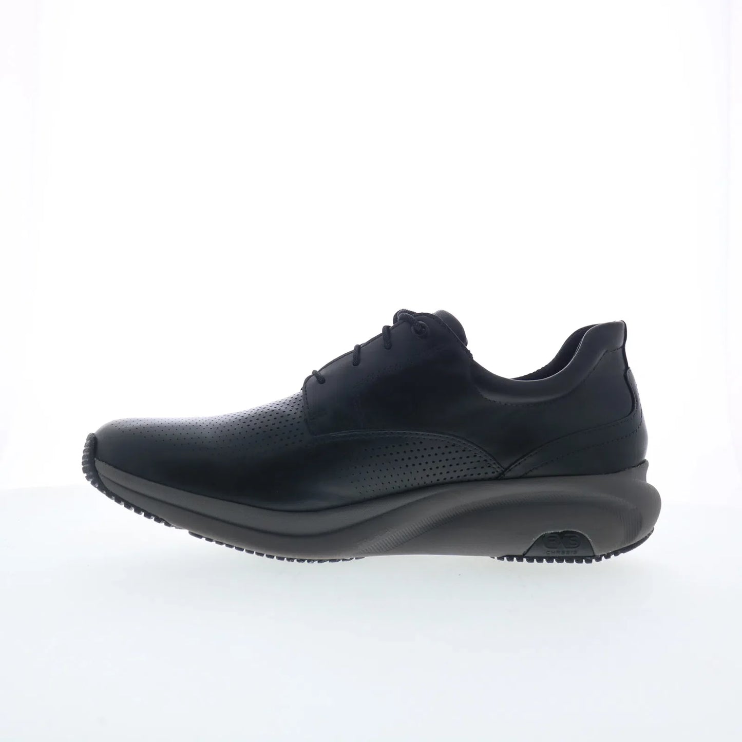 Johnston & Murphy 25-9611 Mens Black Leather Lifestyle Sneakers Shoes