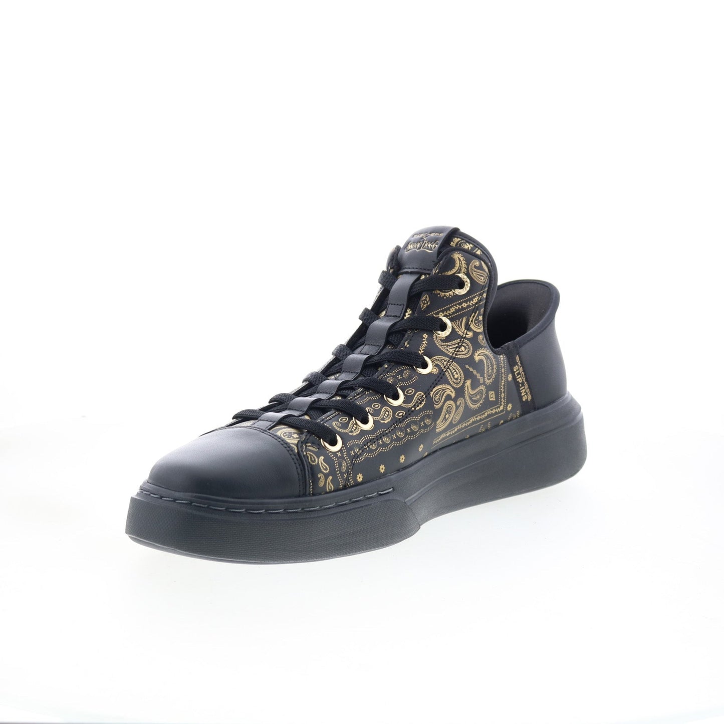 Skechers Premium Slip-ins Snoop Dogg One Double G Mens Black Sneakers Shoes