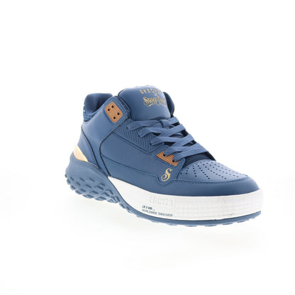 Skechers Snoop Dogg Sizzle Buckets OG Mens Blue Lifestyle Sneakers Shoes