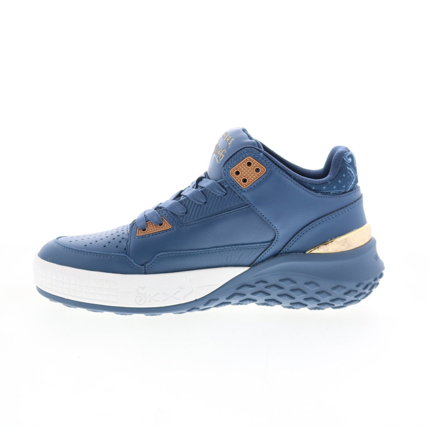 Skechers Snoop Dogg Sizzle Buckets OG Mens Blue Lifestyle Sneakers Shoes