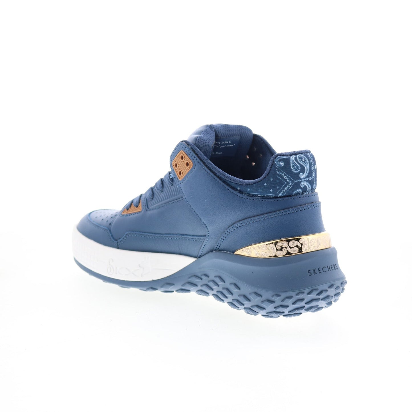 Skechers Snoop Dogg Sizzle Buckets OG Mens Blue Lifestyle Sneakers Shoes