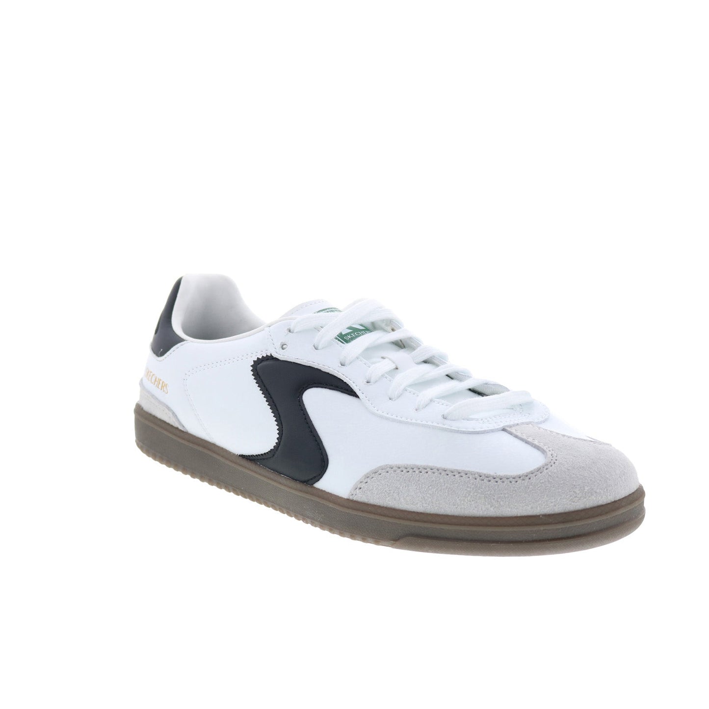 Skechers Hotshot - Pyke Mens White Synthetic Wide Lifestyle Sneakers Shoes