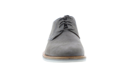 Clarks Atticus Lace Mens Gray Wide Oxfords & Lace Ups Plain Toe Shoes