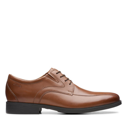 Clarks Whiddon Pace Mens Brown Wide Oxfords & Lace Ups Plain Toe Shoes