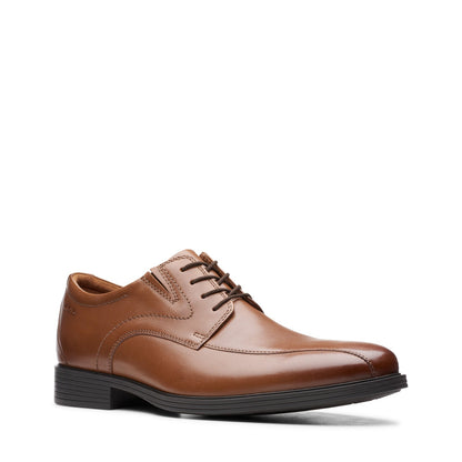 Clarks Whiddon Pace Mens Brown Wide Oxfords & Lace Ups Plain Toe Shoes