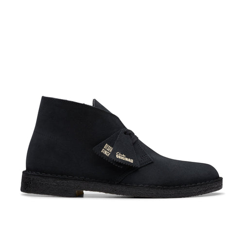 Clarks Desert Boot 26155571 Mens Blue Leather Lace Up Chukkas Boots