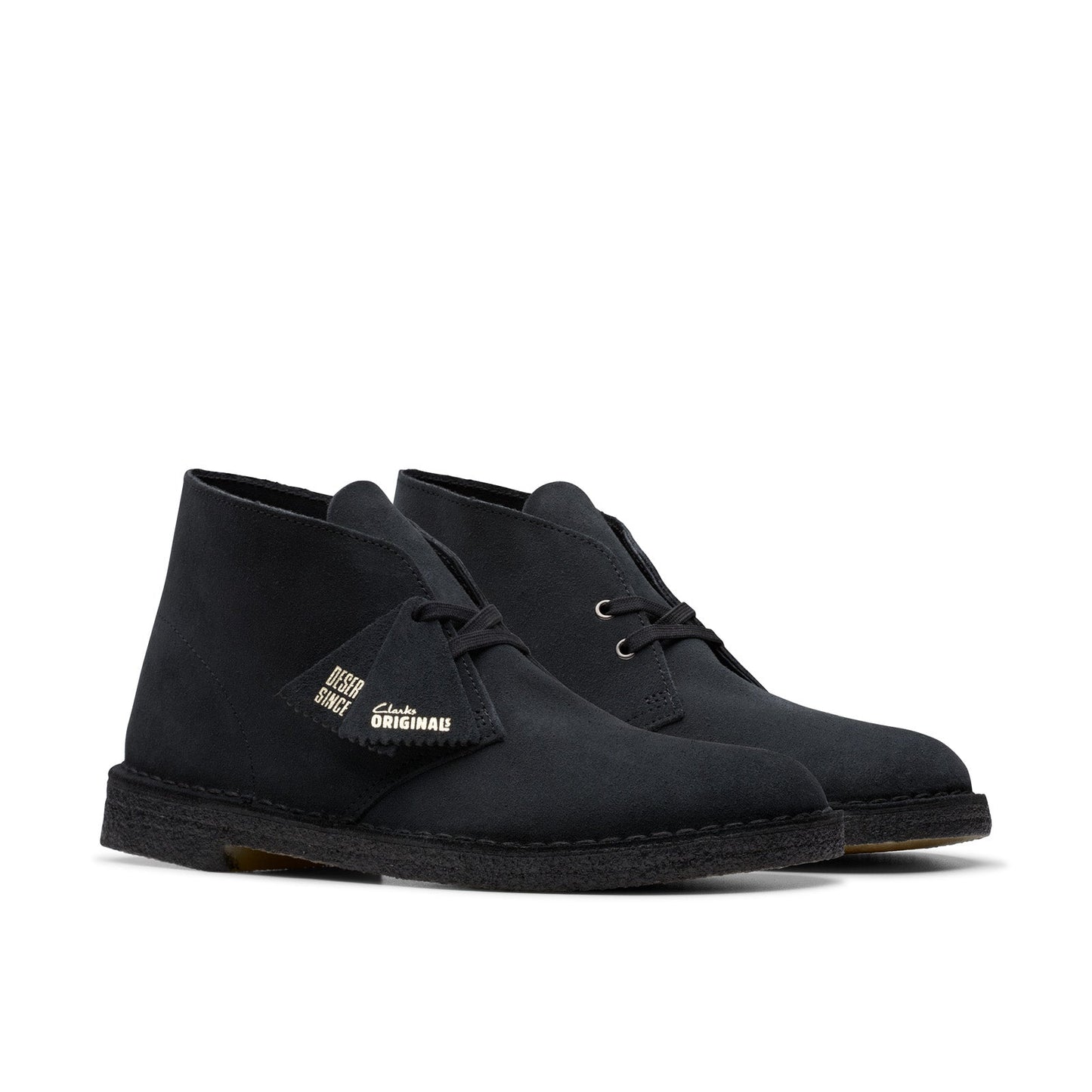 Clarks Desert Boot 26155571 Mens Blue Leather Lace Up Chukkas Boots