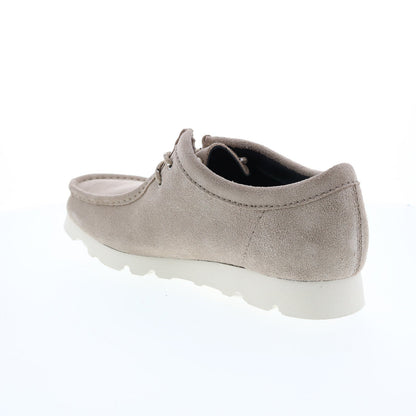 Clarks Wallabee Gore-Tex GTX 26165695 Mens Beige Suede Oxfords Casual Shoes