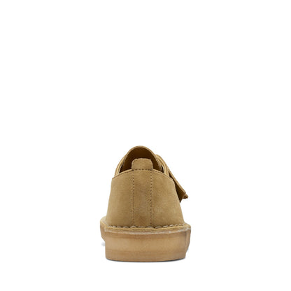 Clarks Coal London 26171491 Mens Beige Suede Oxfords & Lace Ups Casual Shoes