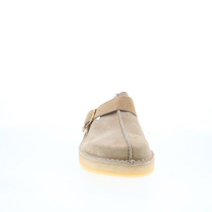 Clarks Trek Mule 26171989 Mens Gray Suede Mules Slippers Shoes