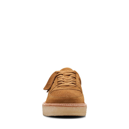 Clarks Sandford 26173373 Mens Brown Leather Lifestyle Sneakers Shoes