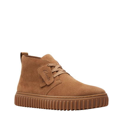 Clarks Torhill DB 26173466 Mens Brown Suede Lace Up Chukkas Boots