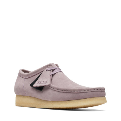 Clarks Wallabee 26173639 Mens Purple Oxfords & Lace Ups Casual Shoes
