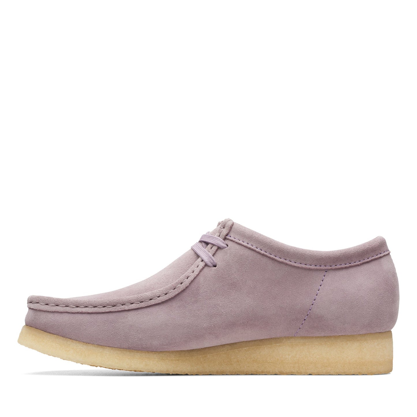 Clarks Wallabee 26173639 Mens Purple Oxfords & Lace Ups Casual Shoes