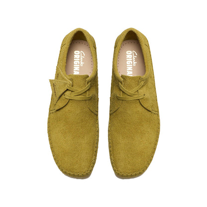 Clarks Weaver 26176526 Mens Green Oxfords & Lace Ups Casual Shoes