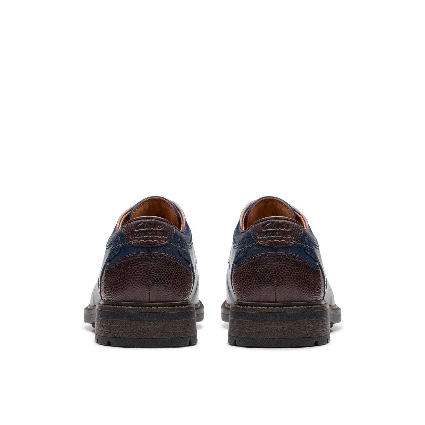 Clarks Un Shire Vibe 26176914 Mens Blue Oxfords & Lace Ups Cap Toe Shoes