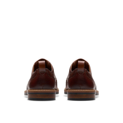 Clarks Aldwin Limit Mens Brown Oxfords & Lace Ups Wingtip & Brogue Shoes