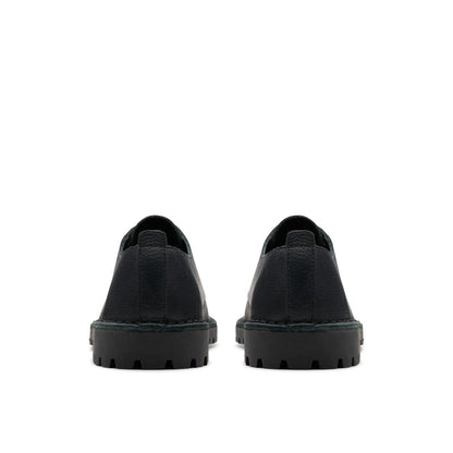 Clarks Desert Rock LO 26179178 Mens Black Oxfords & Lace Ups Plain Toe Shoes